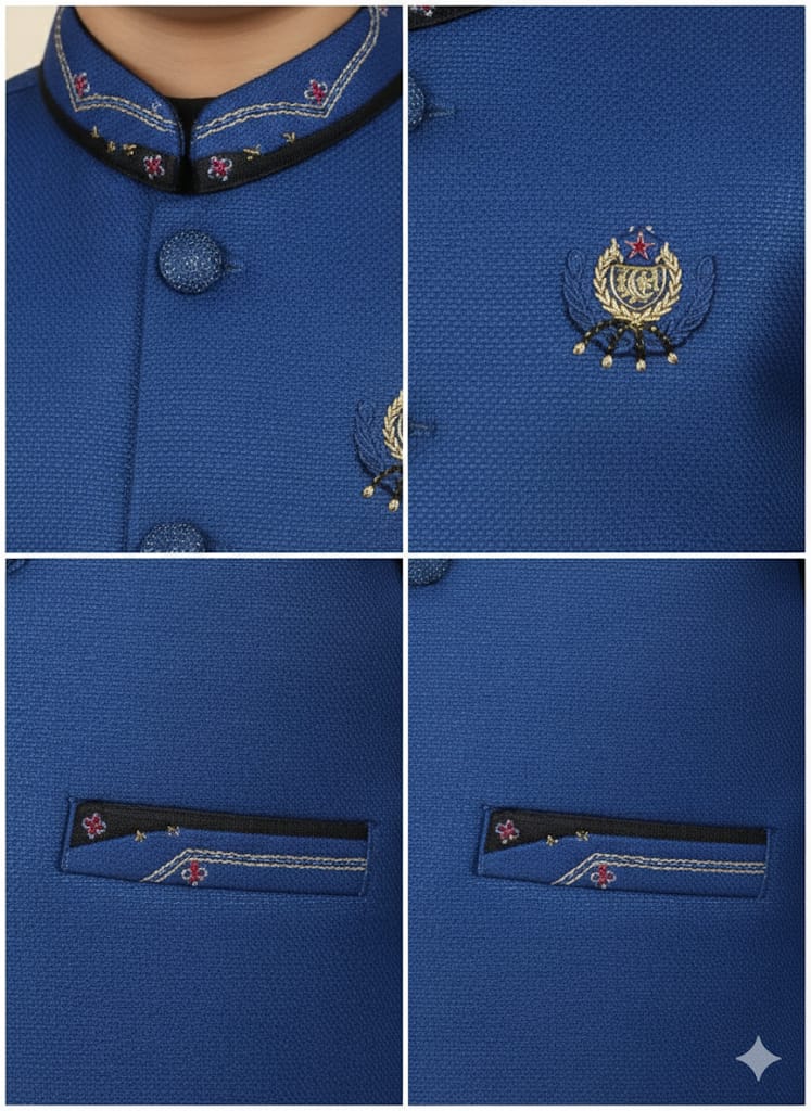Little Gentleman – Premium Shalwar Kameez with Waistcoat by Kiddy Stitch”